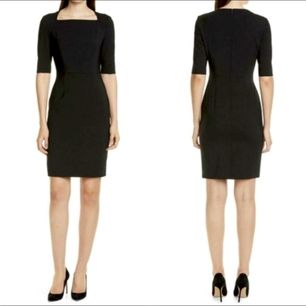 Black Hugo boss dress, size 10, NWT